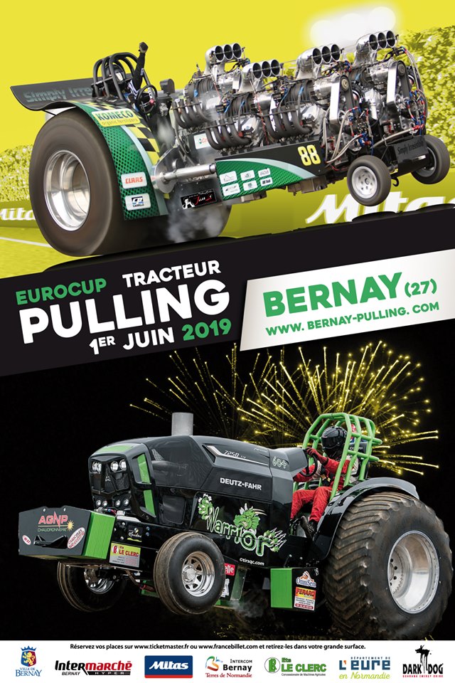 TRACTEUR PULLING COUPE D'EUROPE